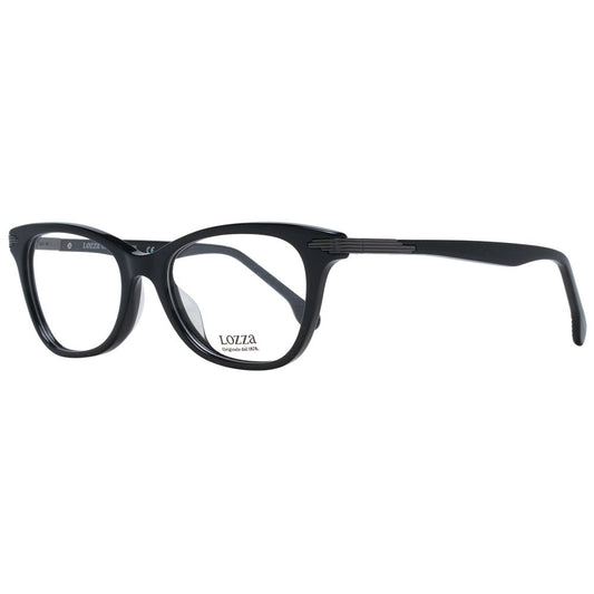 Lozza Schwarze Acetat- und Kunststoffbrille (Gestelle)