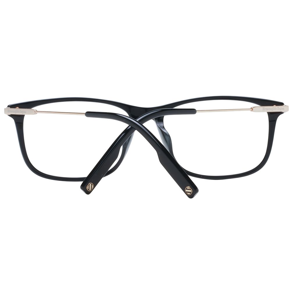 Ermenegildo Zegna Schwarze Kunststoffbrille (Gestelle)