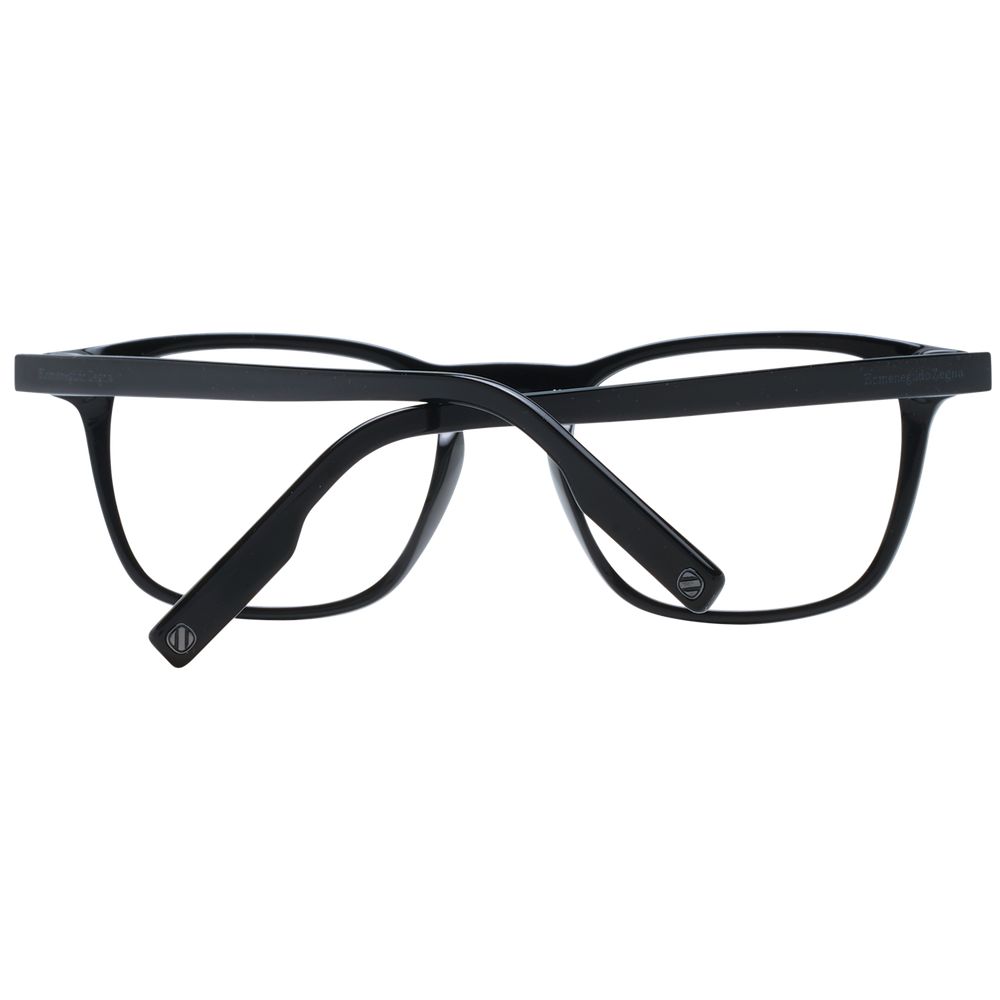 Ermenegildo Zegna Schwarze Kunststoffbrille (Rahmen)