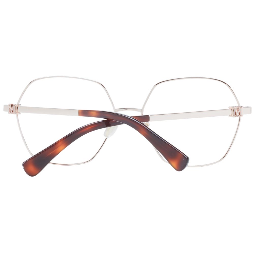 Max Mara Roségoldene Metallbrille (Rahmen)