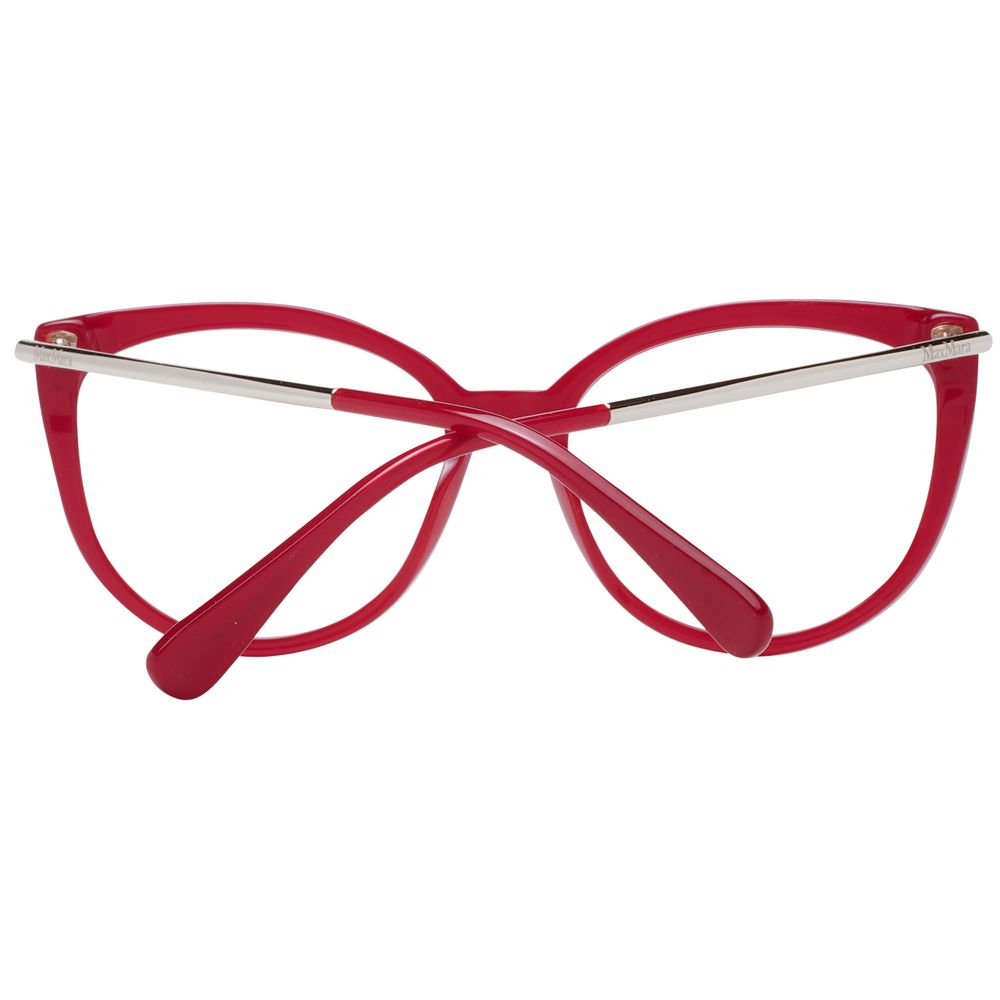 Max Mara Rote Kunststoffbrille (Gestell)