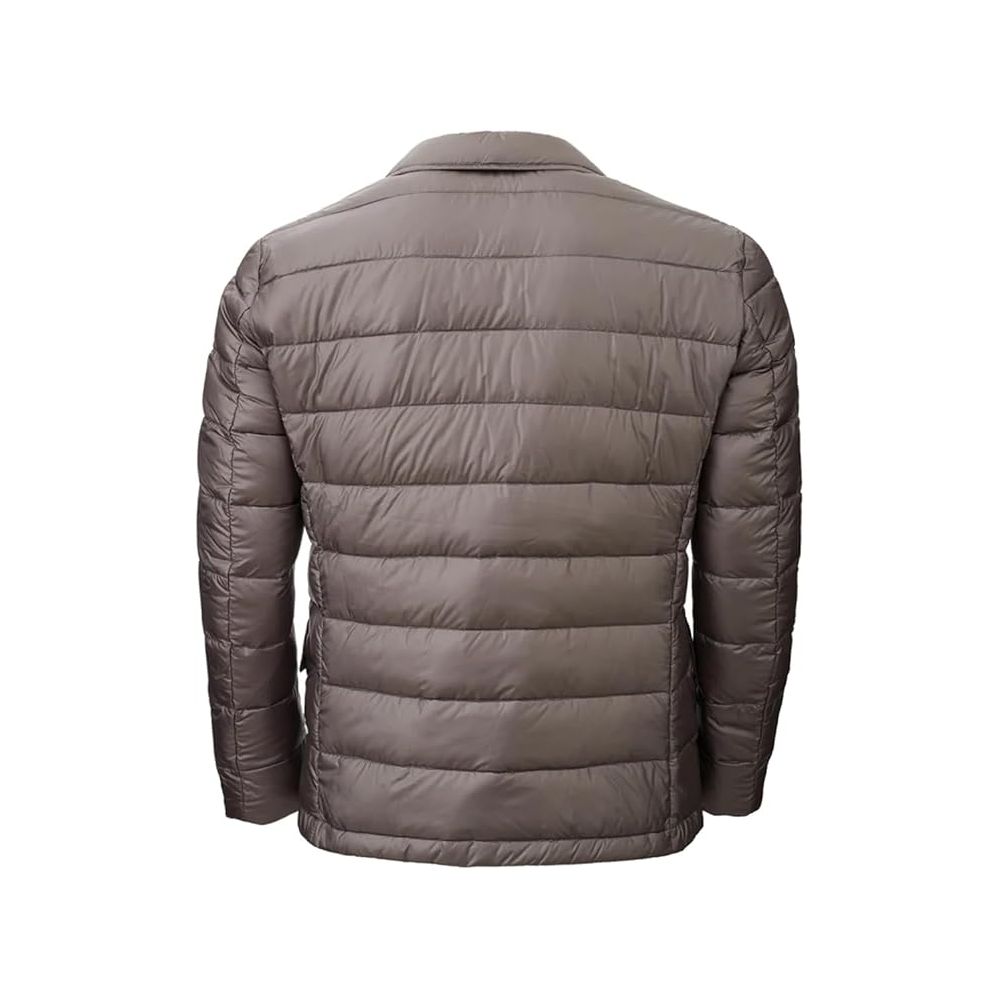 Add Graue Polyamid-Jacke