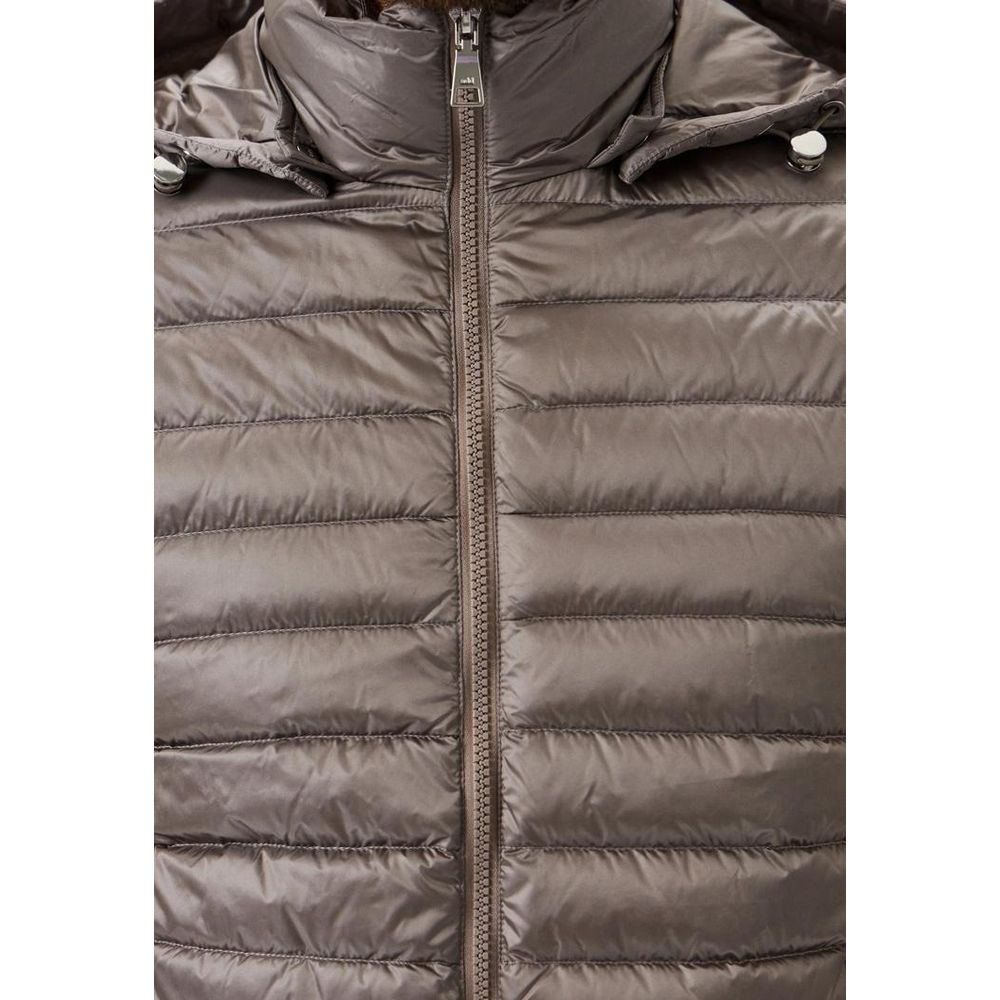 Add Graue Polyamid-Jacke