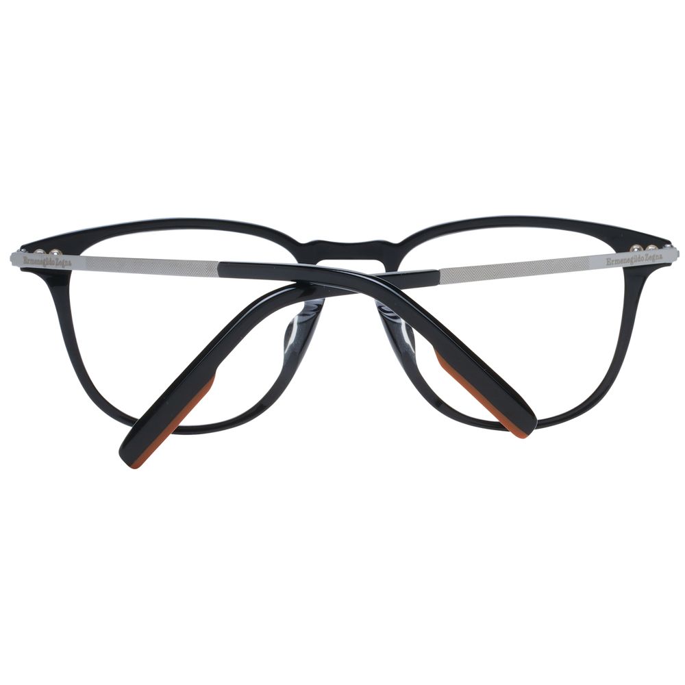 Ermenegildo Zegna Schwarze Kunststoff-Brille (Gestelle)