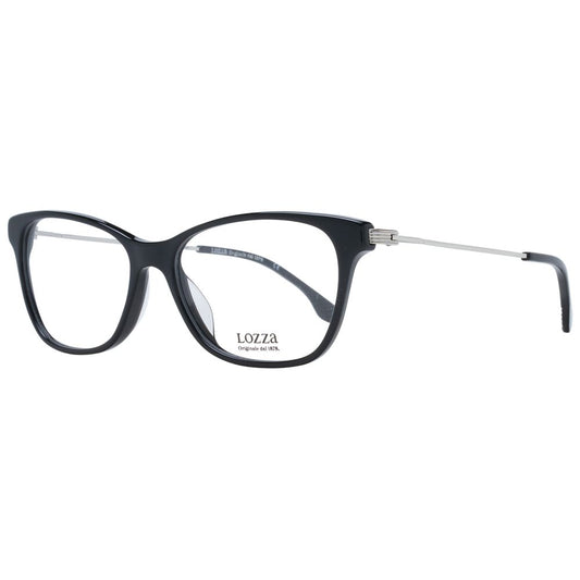 Lozza Schwarze Acetat- und Kunststoffbrille (Rahmen)