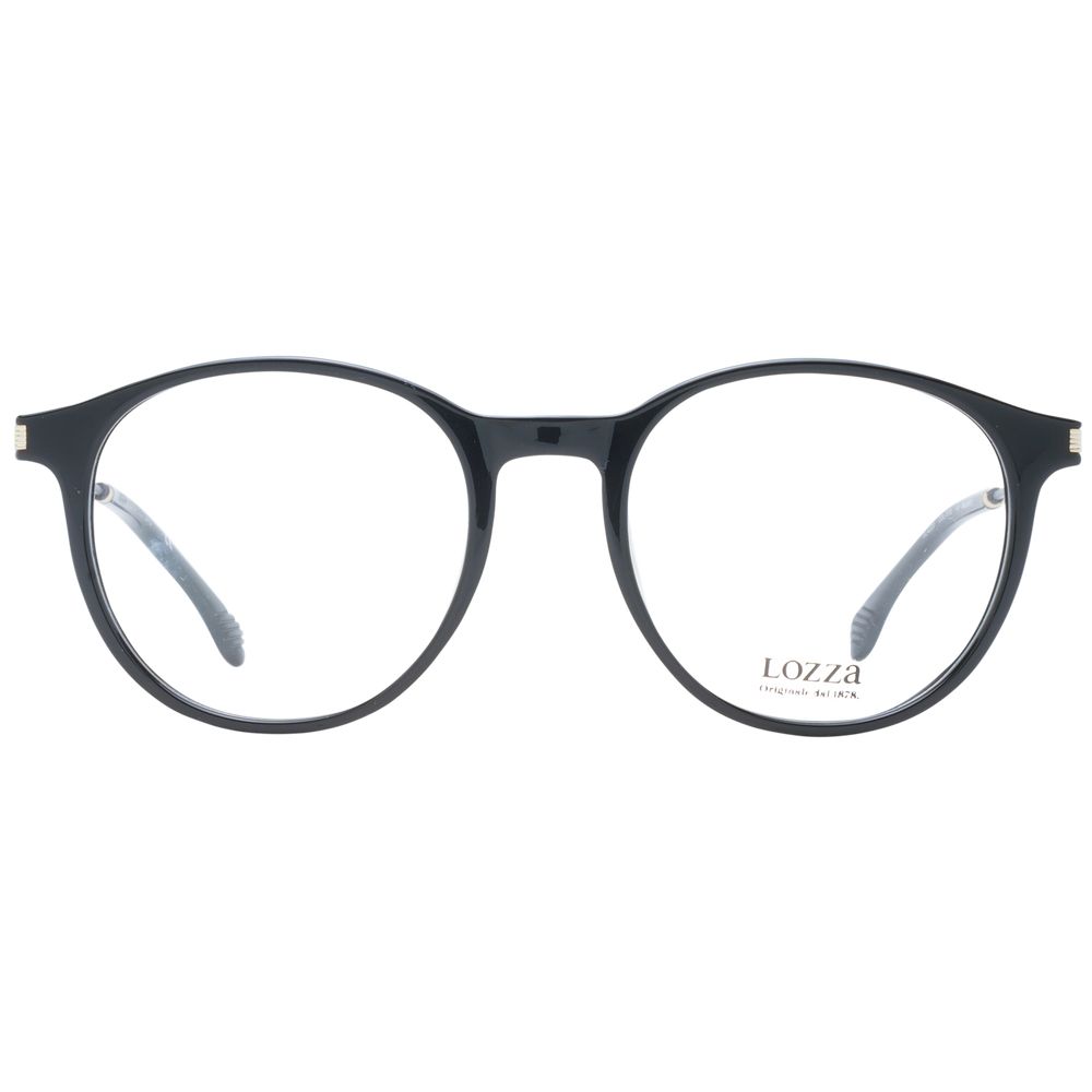 Lozza Schwarze Acetat- & Kunststoffbrille (Rahmen)
