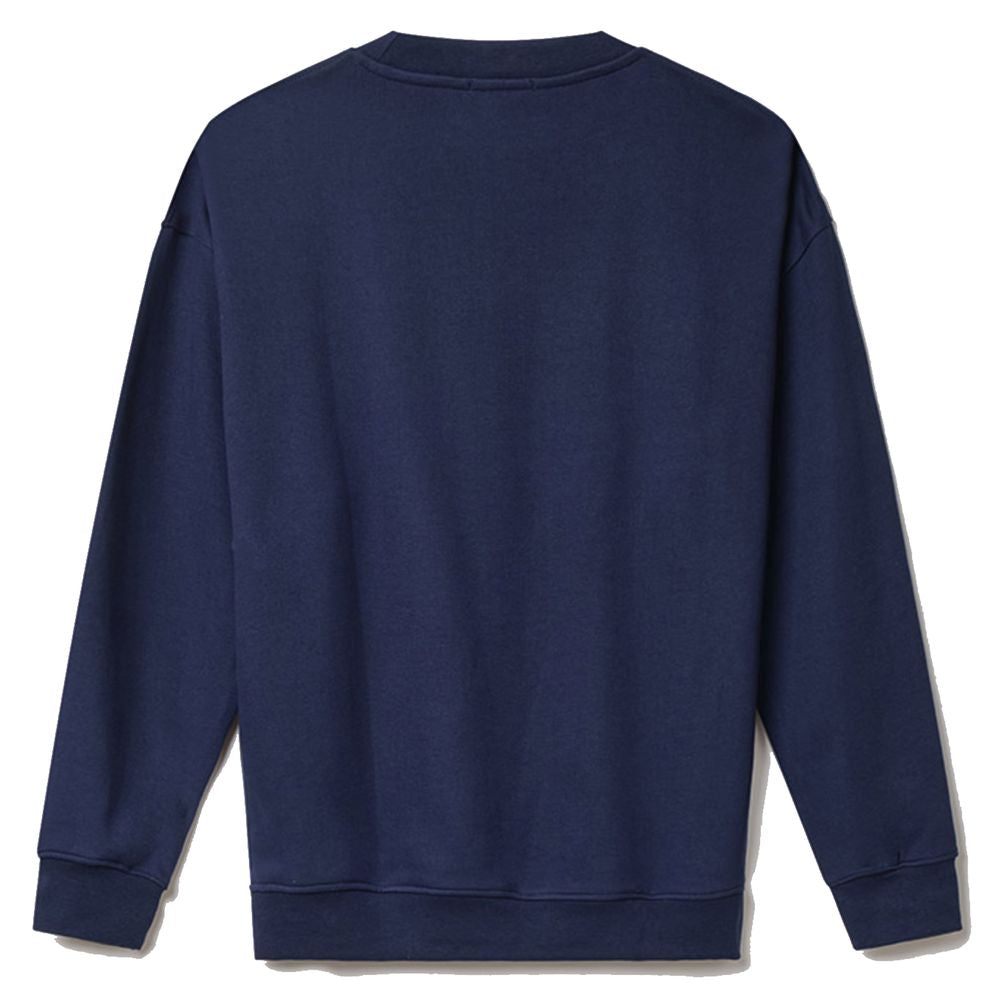 Hinnominate Blauer Baumwollpullover