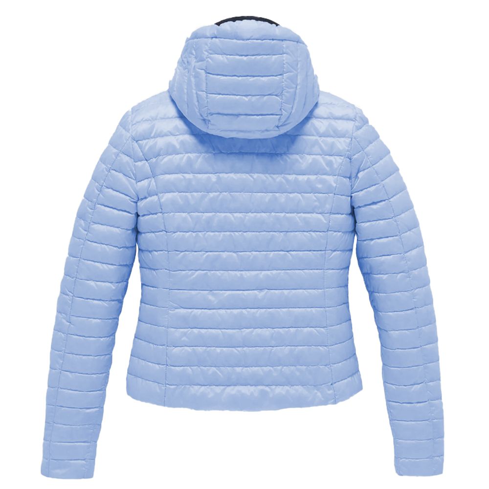 Refrigiwear Hellblaue Jacke aus Polyamid für Frauen