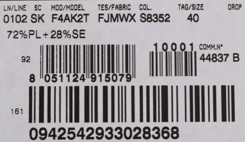 Dolce & Gabbana Mehrfarbiger gerader Bleistiftrock aus Jacquard