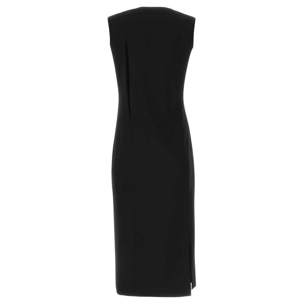 Versace Schwarzes Viskosekleid für Frauen