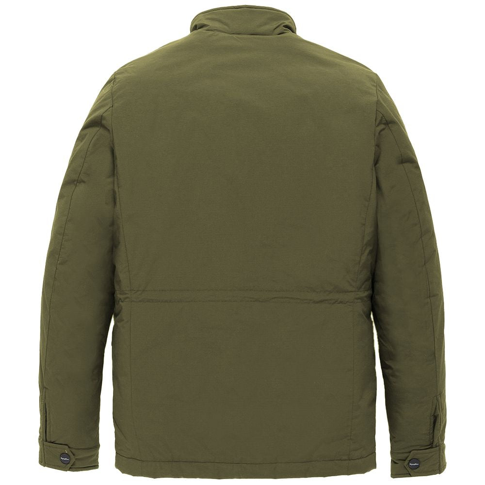 Refrigiwear Grüne Nylon Männer Jacke