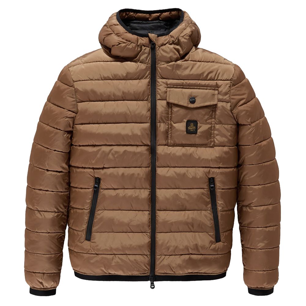 Refrigiwear Braune Nylonjacke