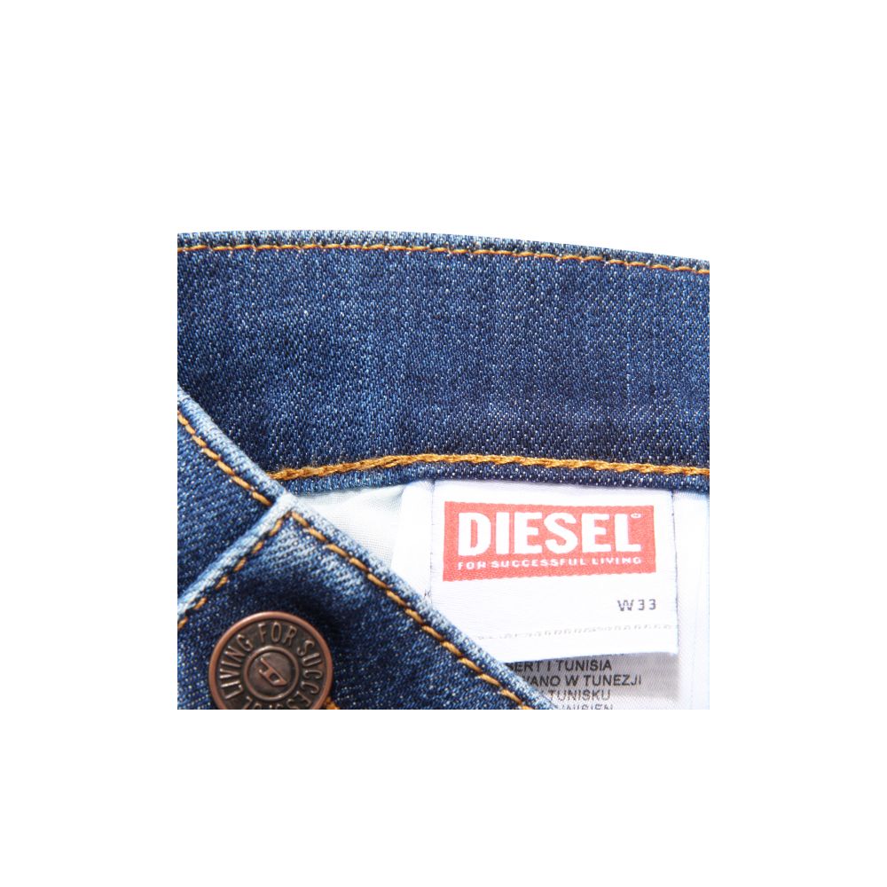 Diesel Blaue Baumwolljeans & Hose