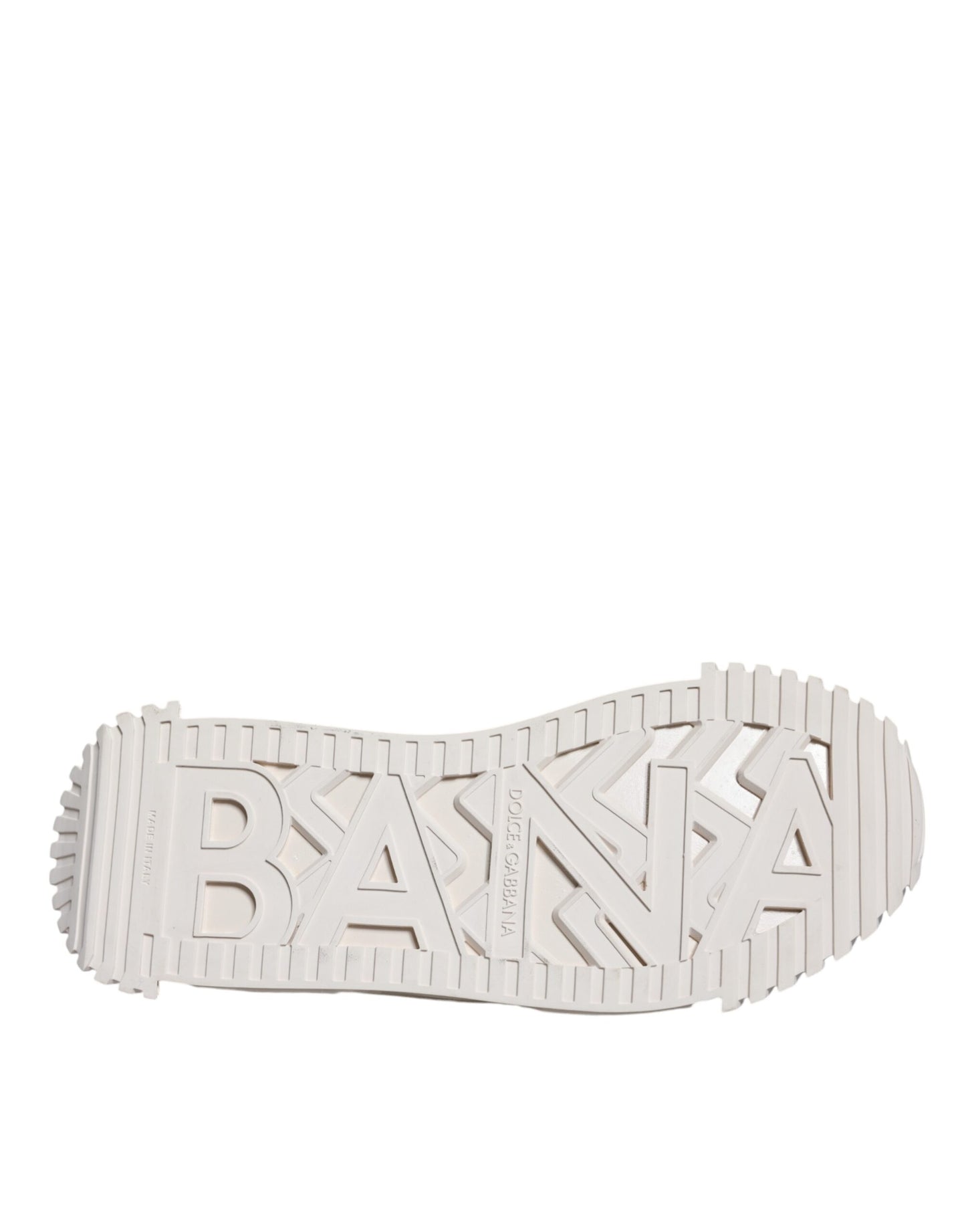 Dolce & Gabbana Weiß Spitze NS1 Low Top Sneaker Sportschuhe