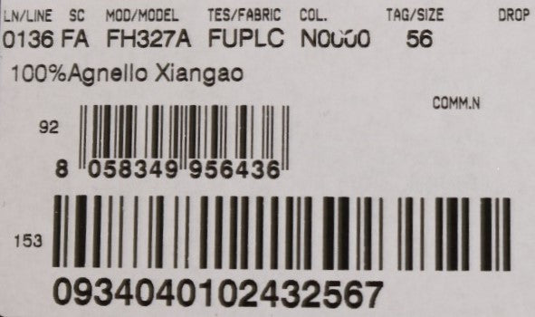 Dolce & Gabbana Schwarze Xiangao Lammfell-Mütze