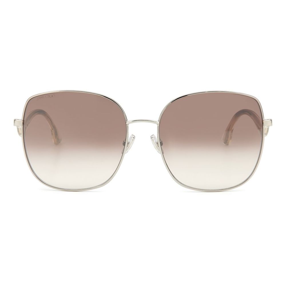 Jimmy Choo Graue Metall-Sonnenbrille