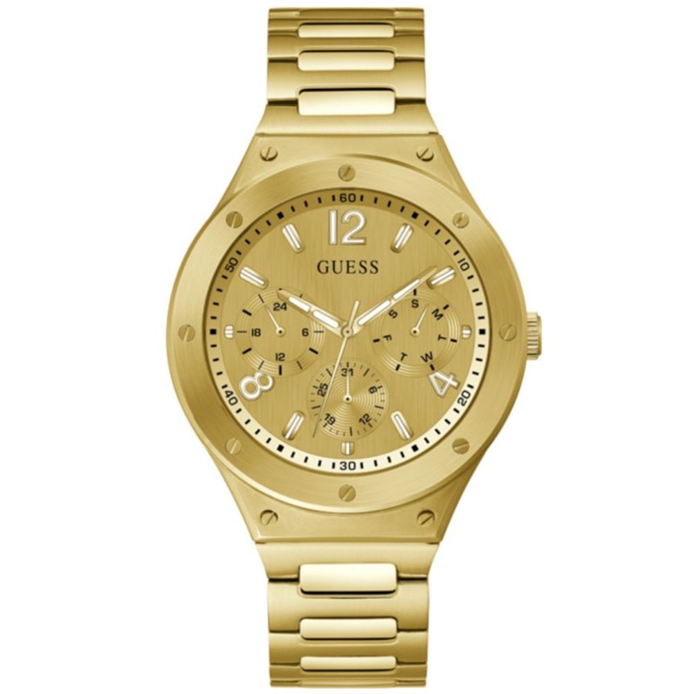 Guess Goldene Edelstahl-Dress-Watch