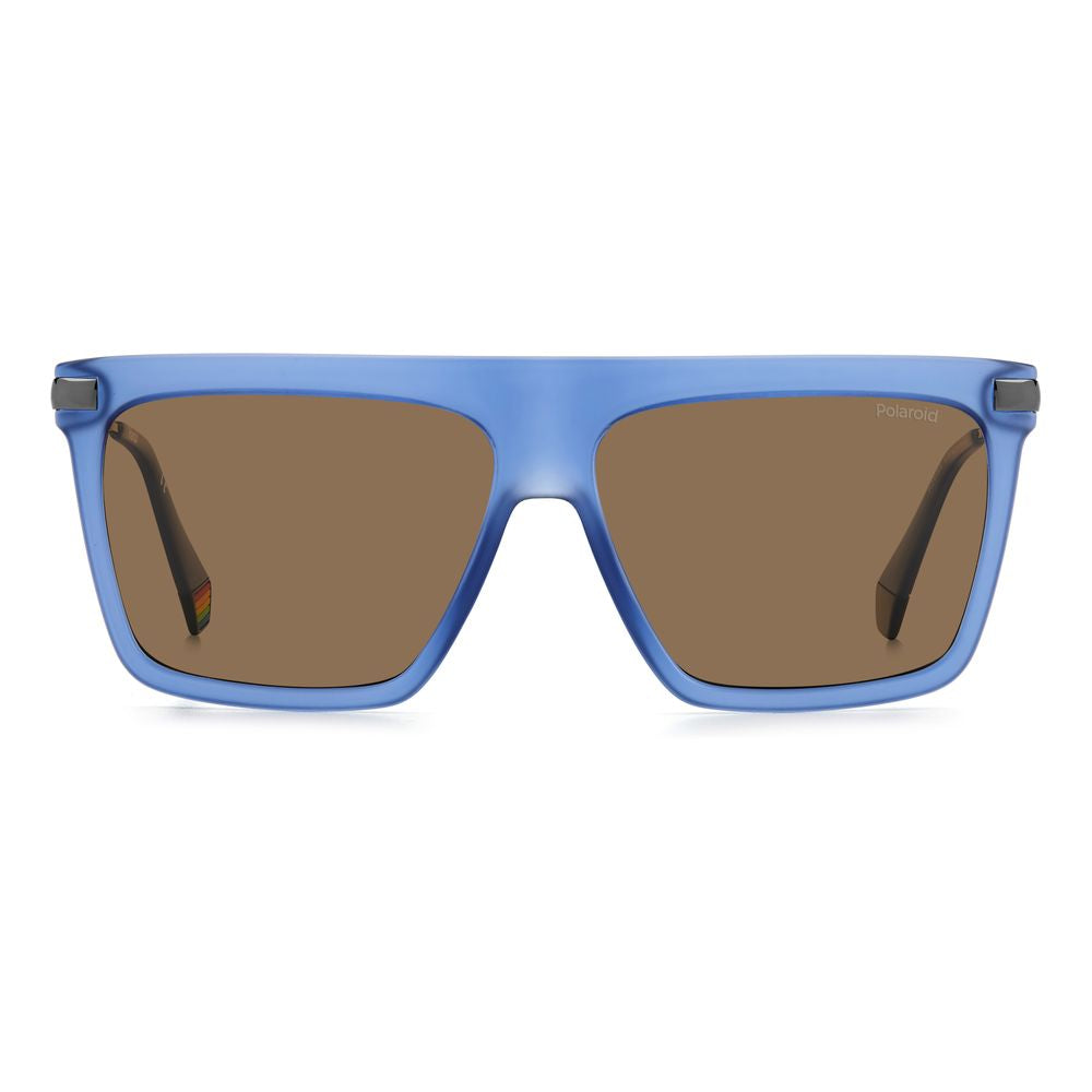 Polaroid Blaue Plastiksonnenbrille