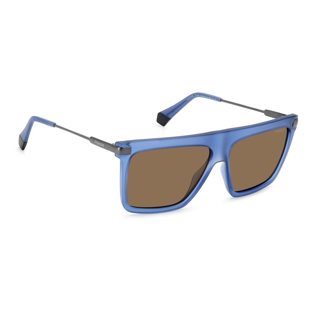 Polaroid Blaue Plastiksonnenbrille