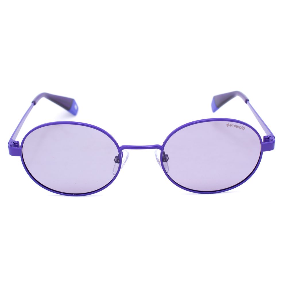 Polaroid Lila Metall-Sonnenbrille
