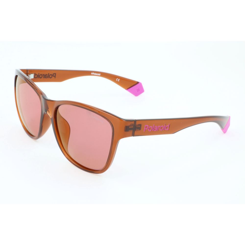 Polaroid Braune Polycarbonat-Sonnenbrille