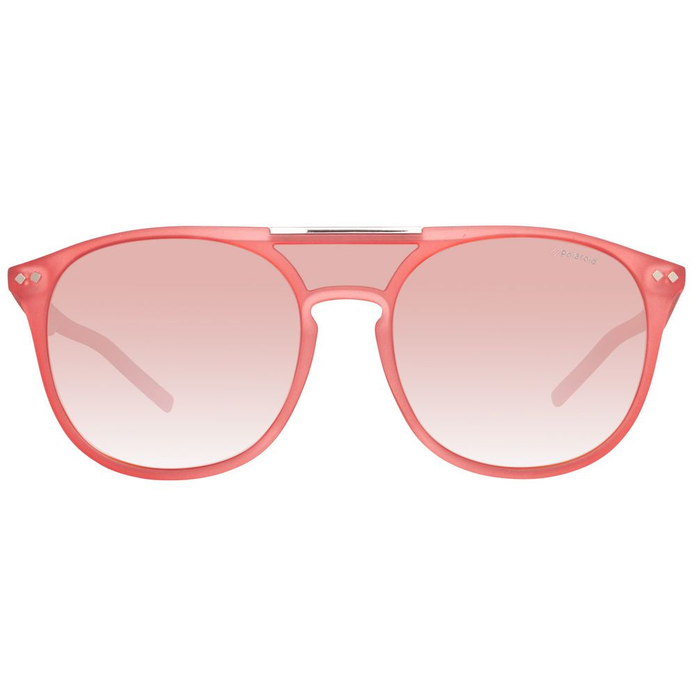 Polaroid Rote Acetat-Sonnenbrille