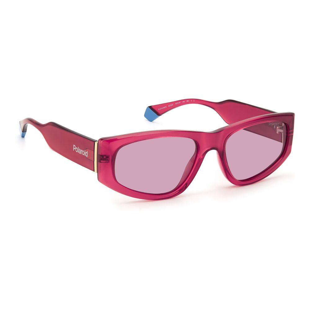 Polaroid Rote Plastiksonnenbrille