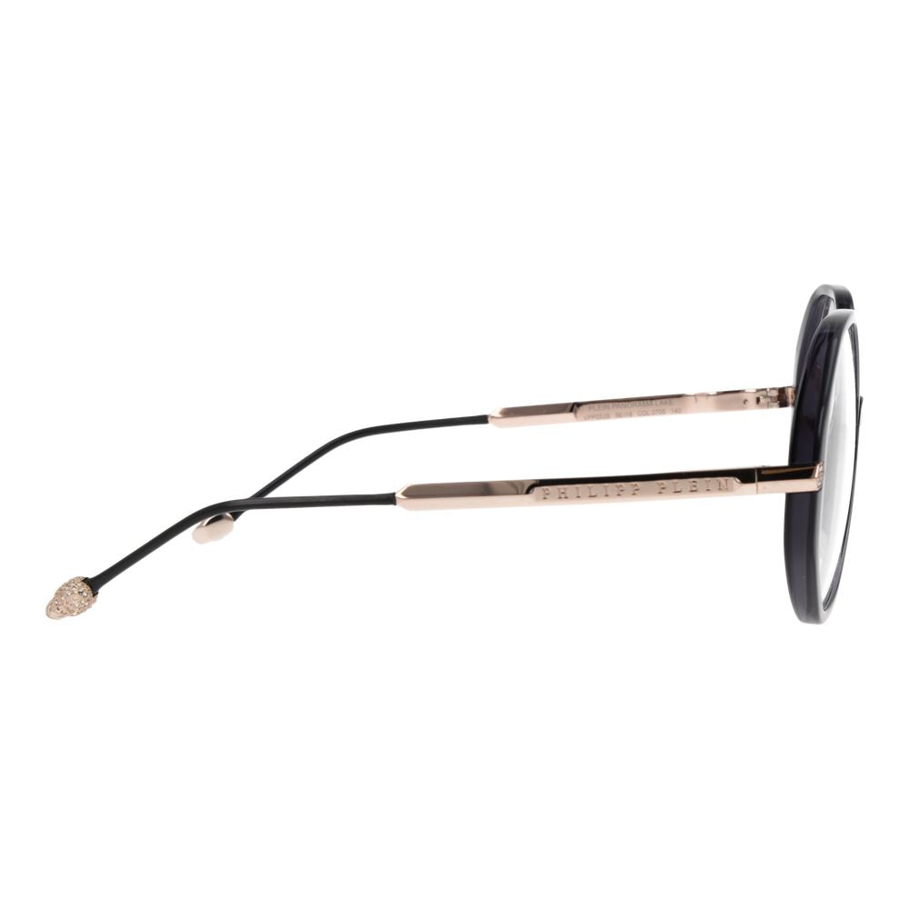 Philipp Plein Grau-Celluloseacetat-Brille (Rahmen)