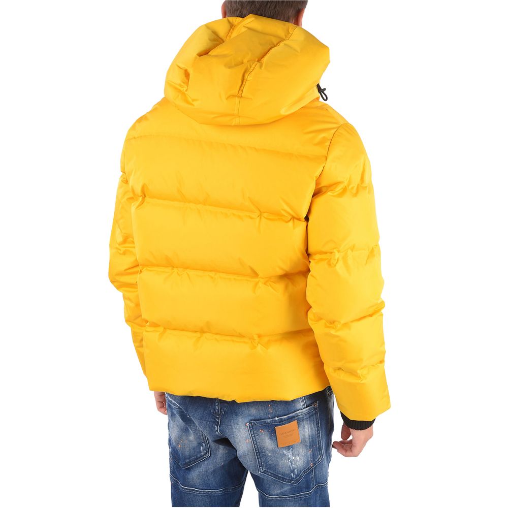 Dsquared² Gelbe Nylon Männer Jacke
