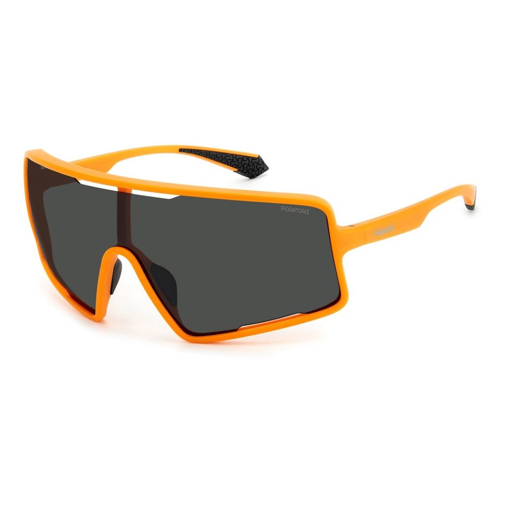 Polaroid Sport Orangefarbene Plastiksonnenbrille
