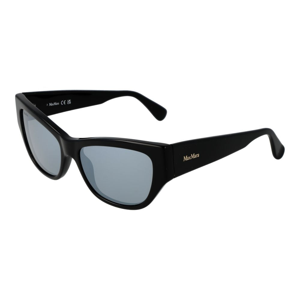 Max Mara Schwarze Sonnenbrille aus Kunststoff