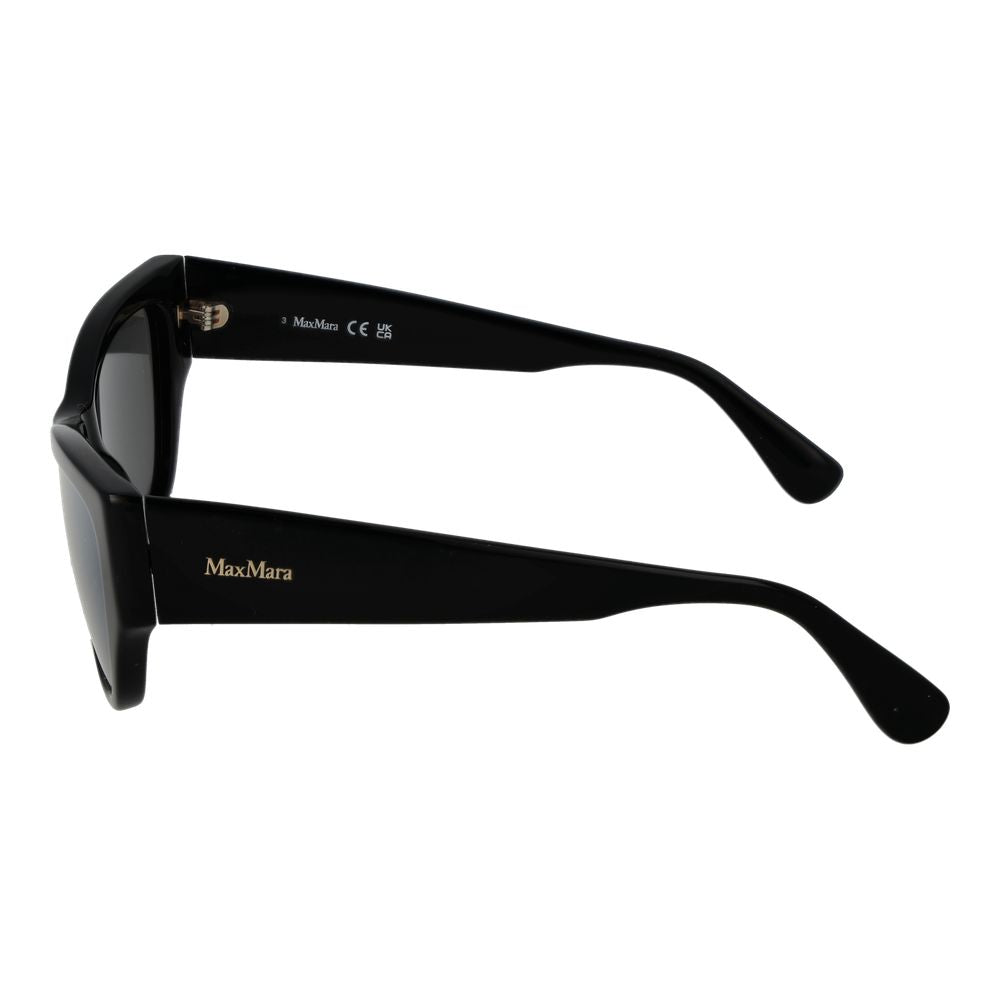 Max Mara Schwarze Sonnenbrille aus Kunststoff