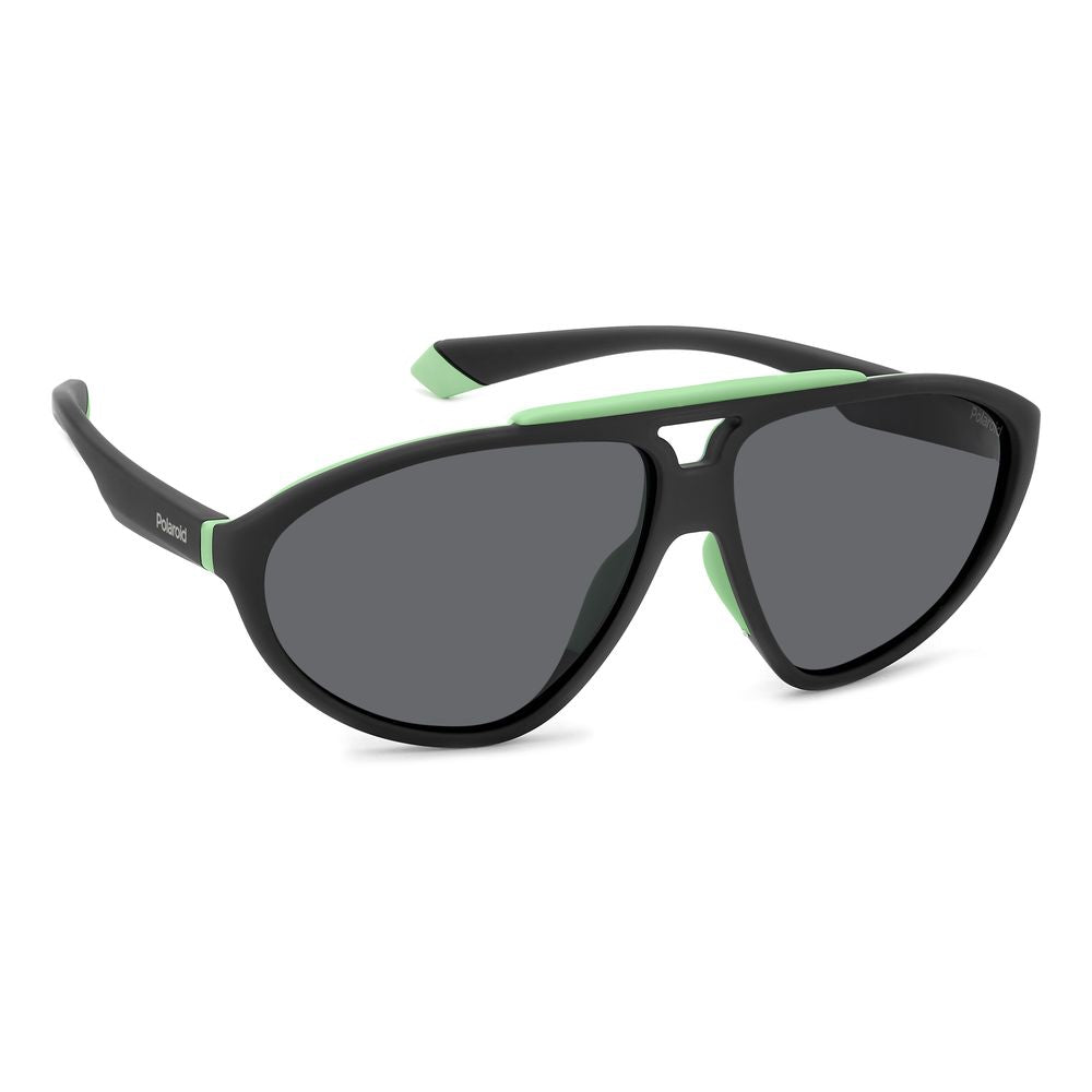 Polaroid Schwarze Gummi-Sonnenbrille