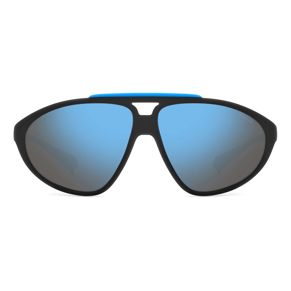 Polaroid Schwarze Gummi-Sonnenbrille