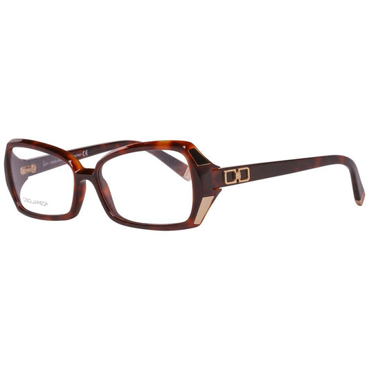 Dsquared² Braune Kunststoffbrillenfassung