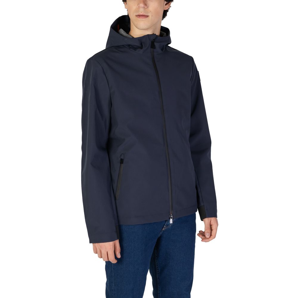 Suns Blaue Polyesterjacken &
