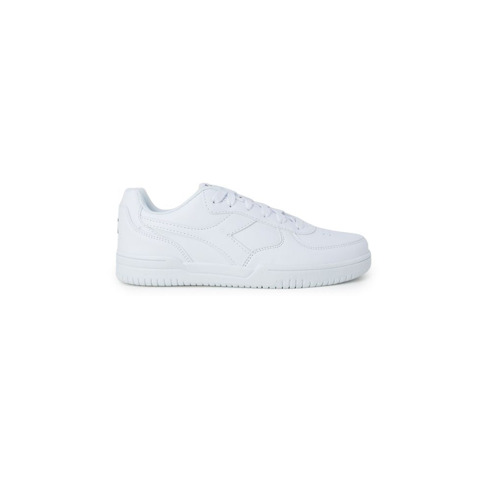 Diadora Weißes Kunstleder Sneaker