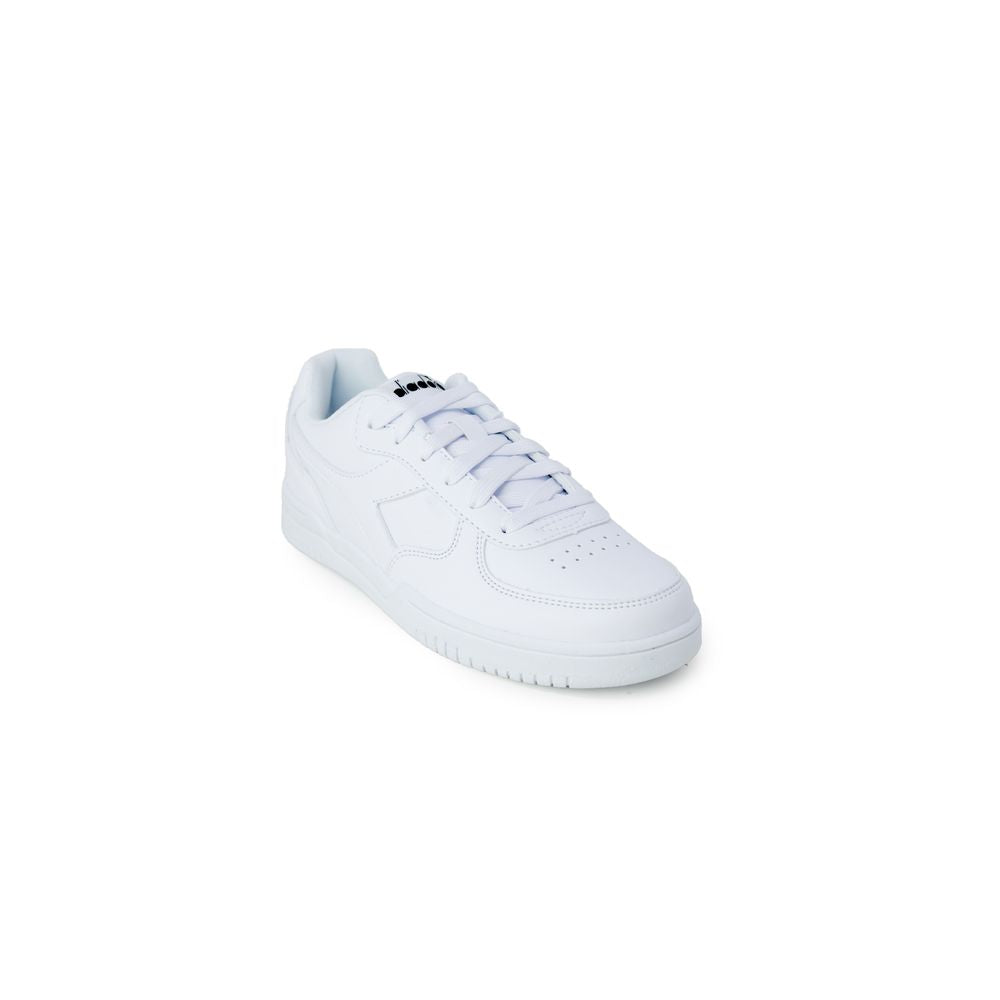 Diadora Weißes Kunstleder Sneaker