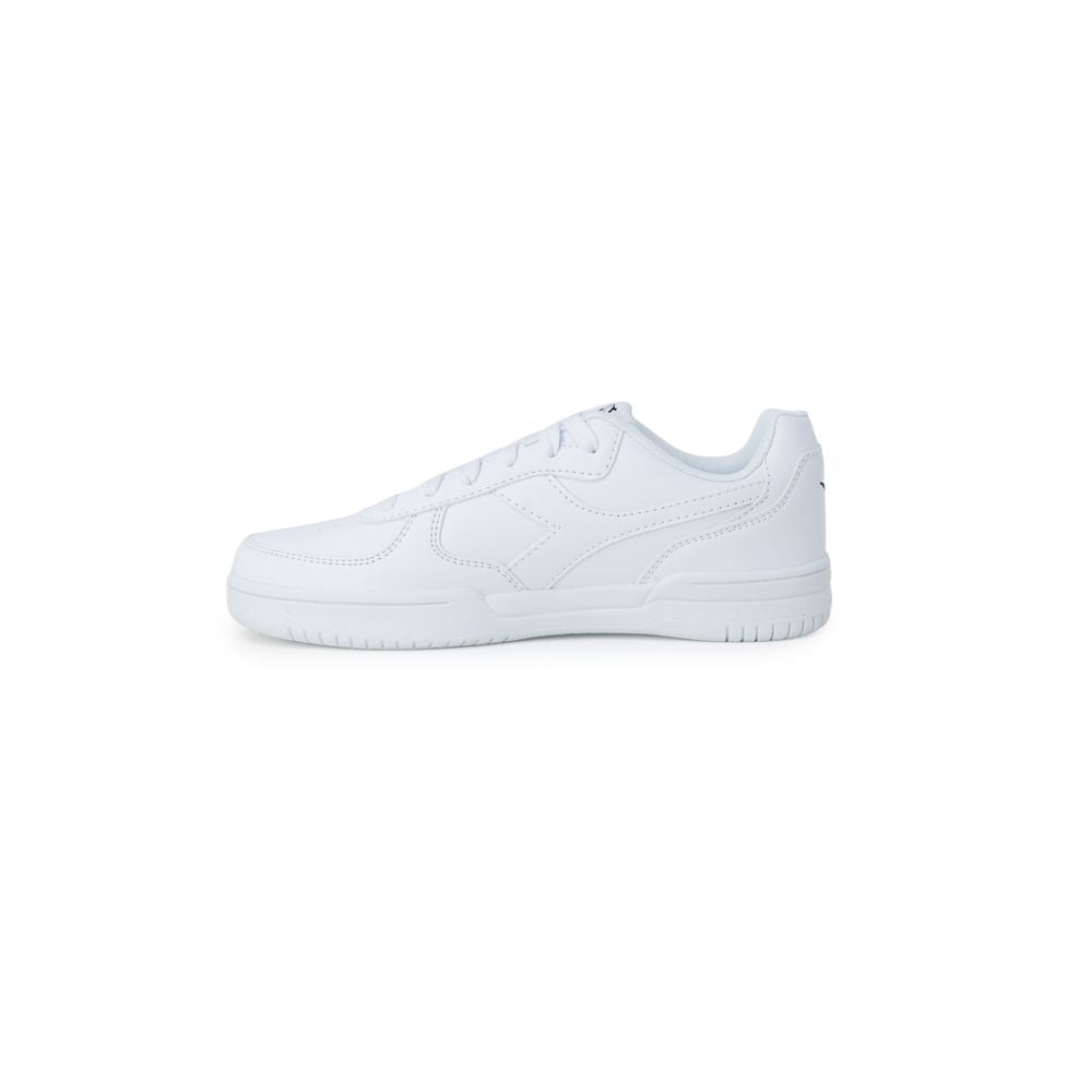 Diadora Weißes Kunstleder Sneaker