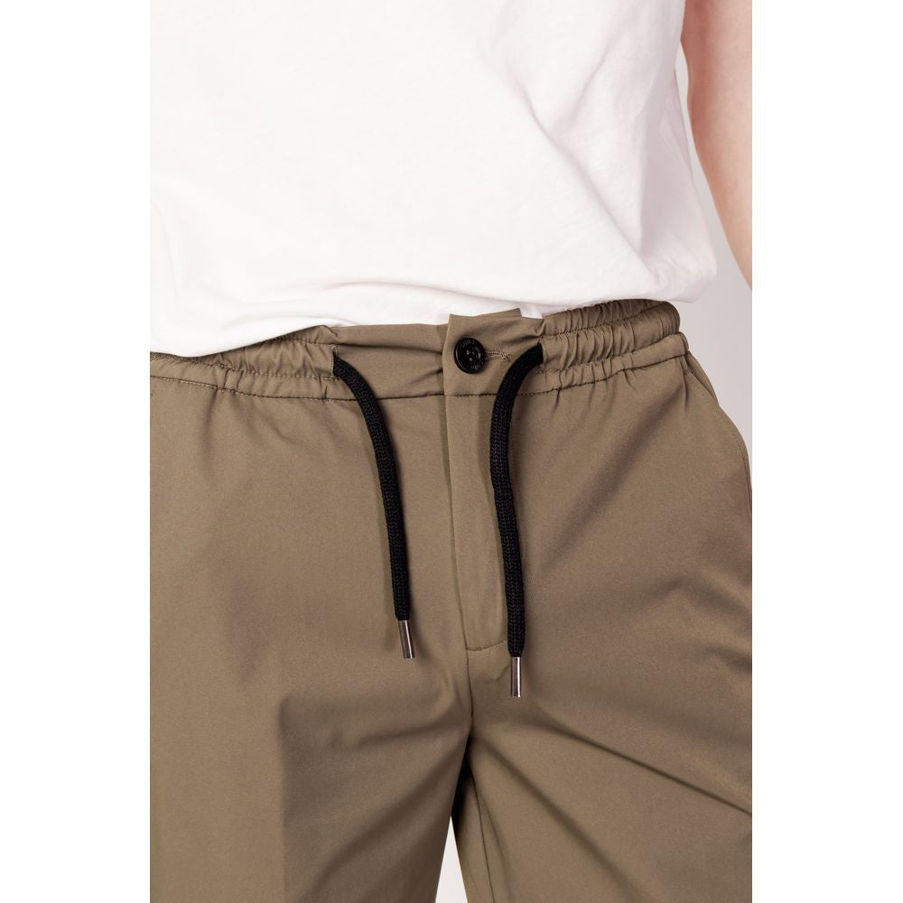 Suns Grüne Nylon-Bermudas