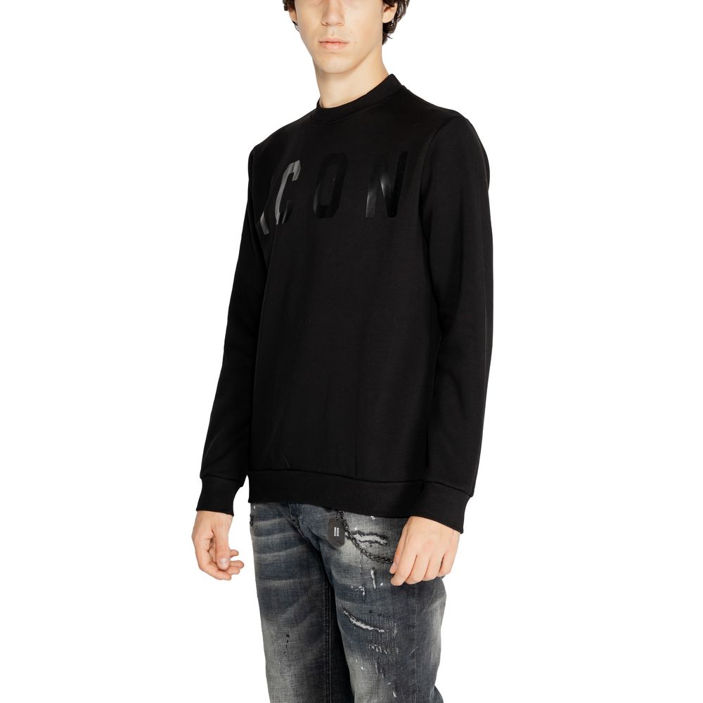 Icon Schwarzes Baumwoll-Sweatshirt