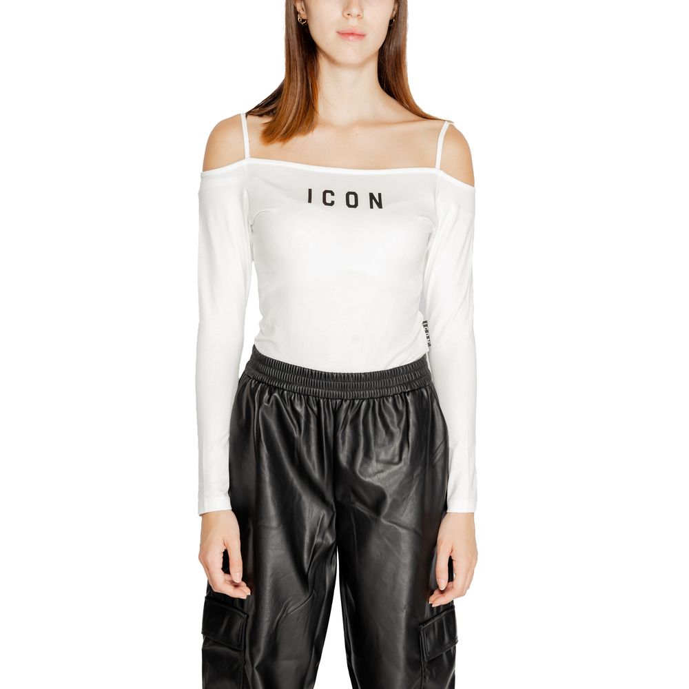 Icon Weißer Baumwoll-Bodysuit