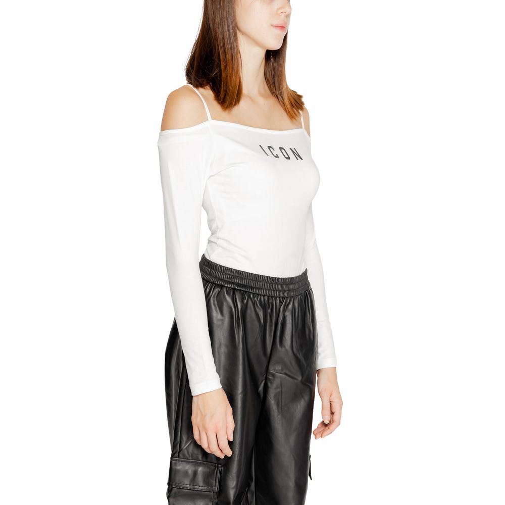 Icon Weißer Baumwoll-Bodysuit