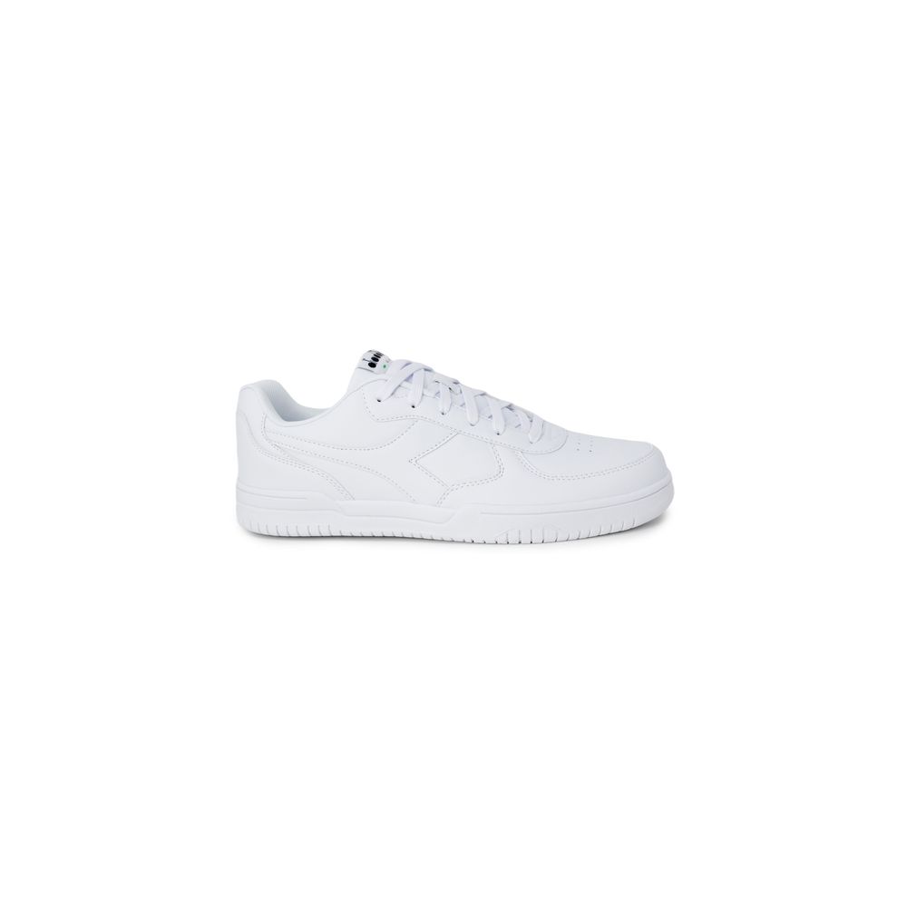 Diadora Weißes Kunstleder Sneaker