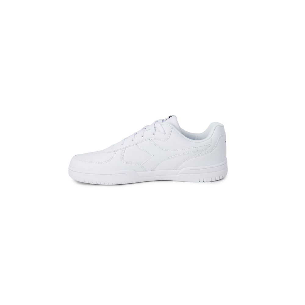 Diadora Weißes Kunstleder Sneaker