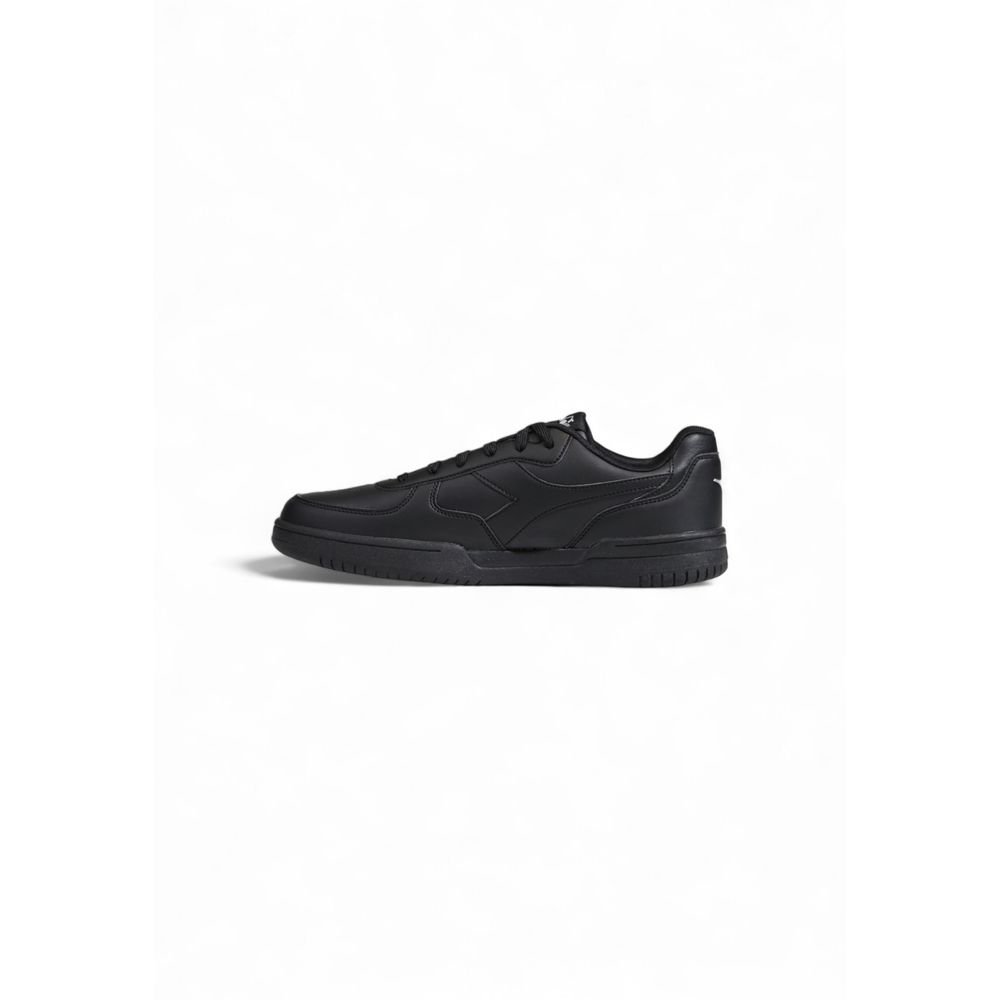 Diadora Schwarzer Kunstleder Sneaker