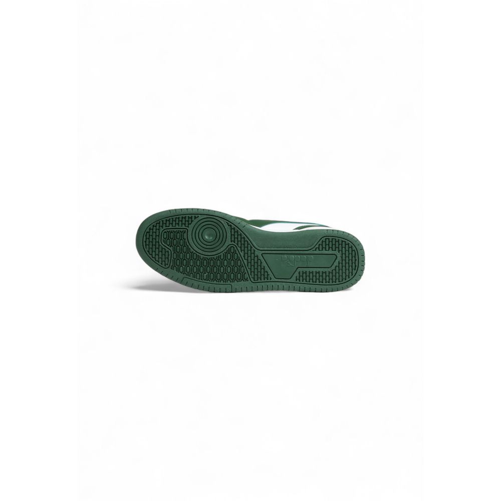 Diadora Grüner Kunstleder-Sneaker