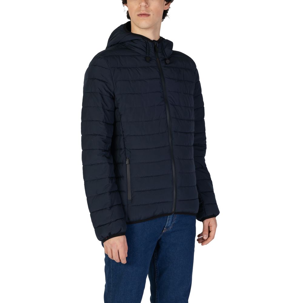Suns Blaue Polyesterjacken &