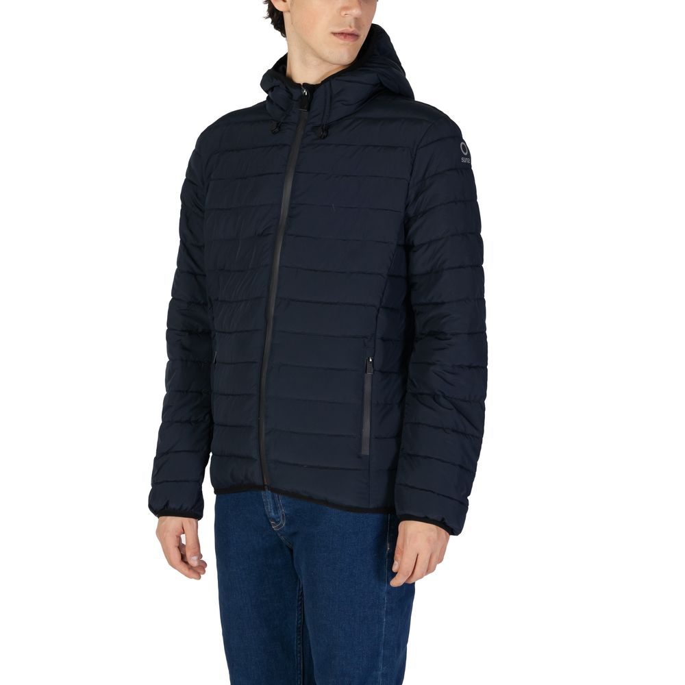 Suns Blaue Polyesterjacken &