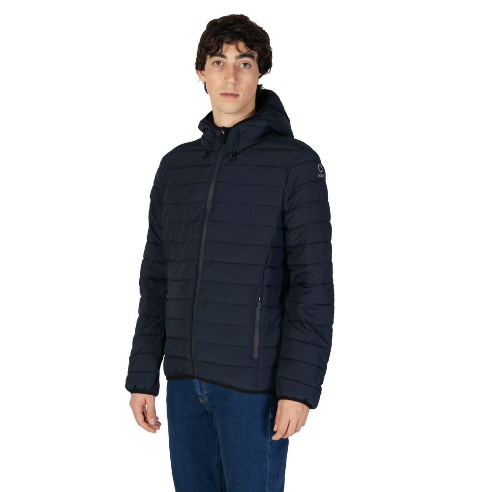 Suns Blaue Polyesterjacken &